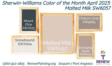 malted milk colour of the month.